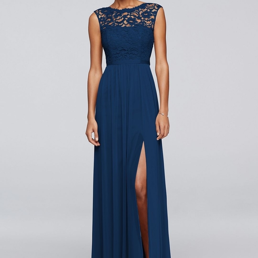 MARINE bridesmaid dress